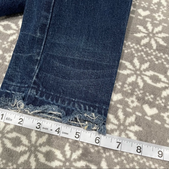 AMO Denim Babe True Blue High Rise Raw Hem - Picture 13 of 13